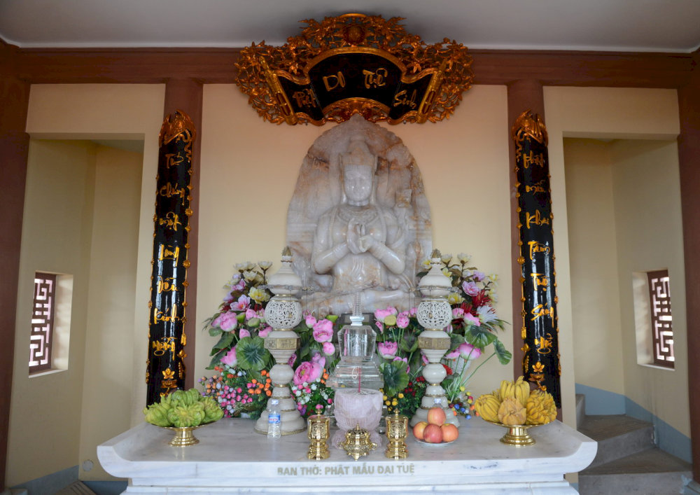 Chùa Đại Tuệ là ngôi chùa duy nhất